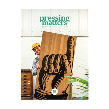 프레싱 매터스 ISSUE 16. /Pressing matters/ 판화잡지/ 외국잡지/ 아트잡지/ 판화작가/ 판화관련책